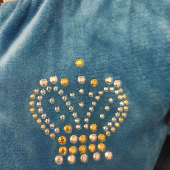 KIDS "LIMITED TO" BLUE VELVET JACKET WITH CREST - Picture 5 of 11